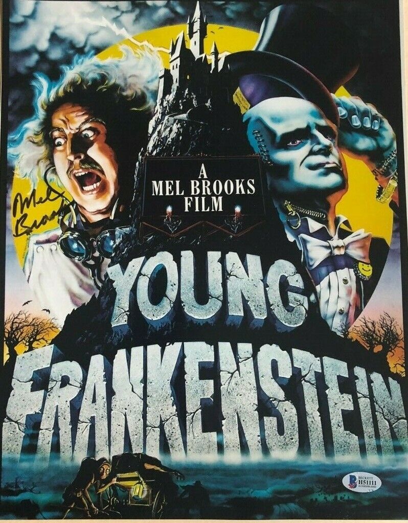 Mel Brooks signed autographed 11x14 Photo Poster painting Young Frankenstein RARE