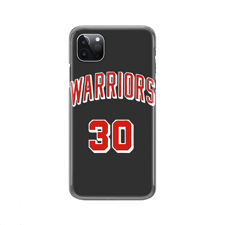 Number 30 Warriors Stephen Curry, Basketball iPhone Case