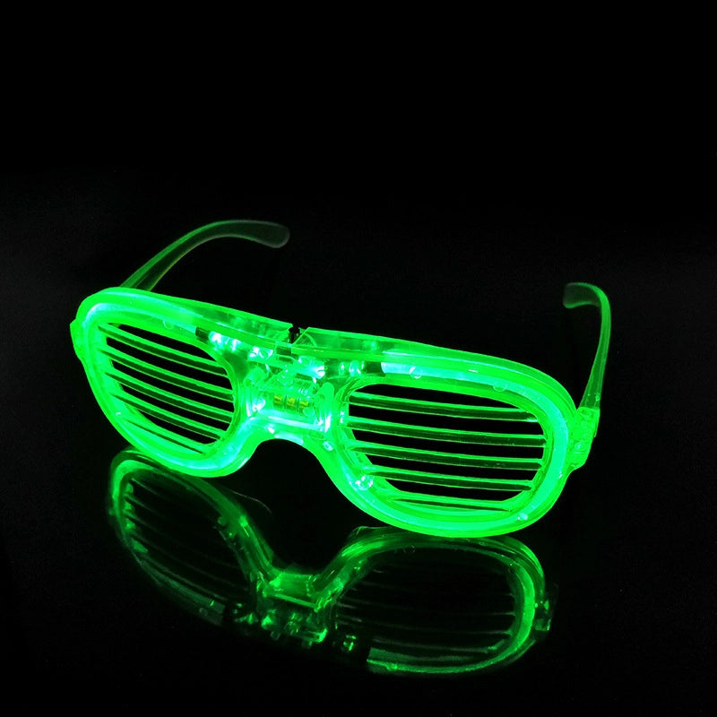 Blinds Luminous Glasses LED Cold Light Creative Glasses Bar Party Atmosphere Props Children’s Toys