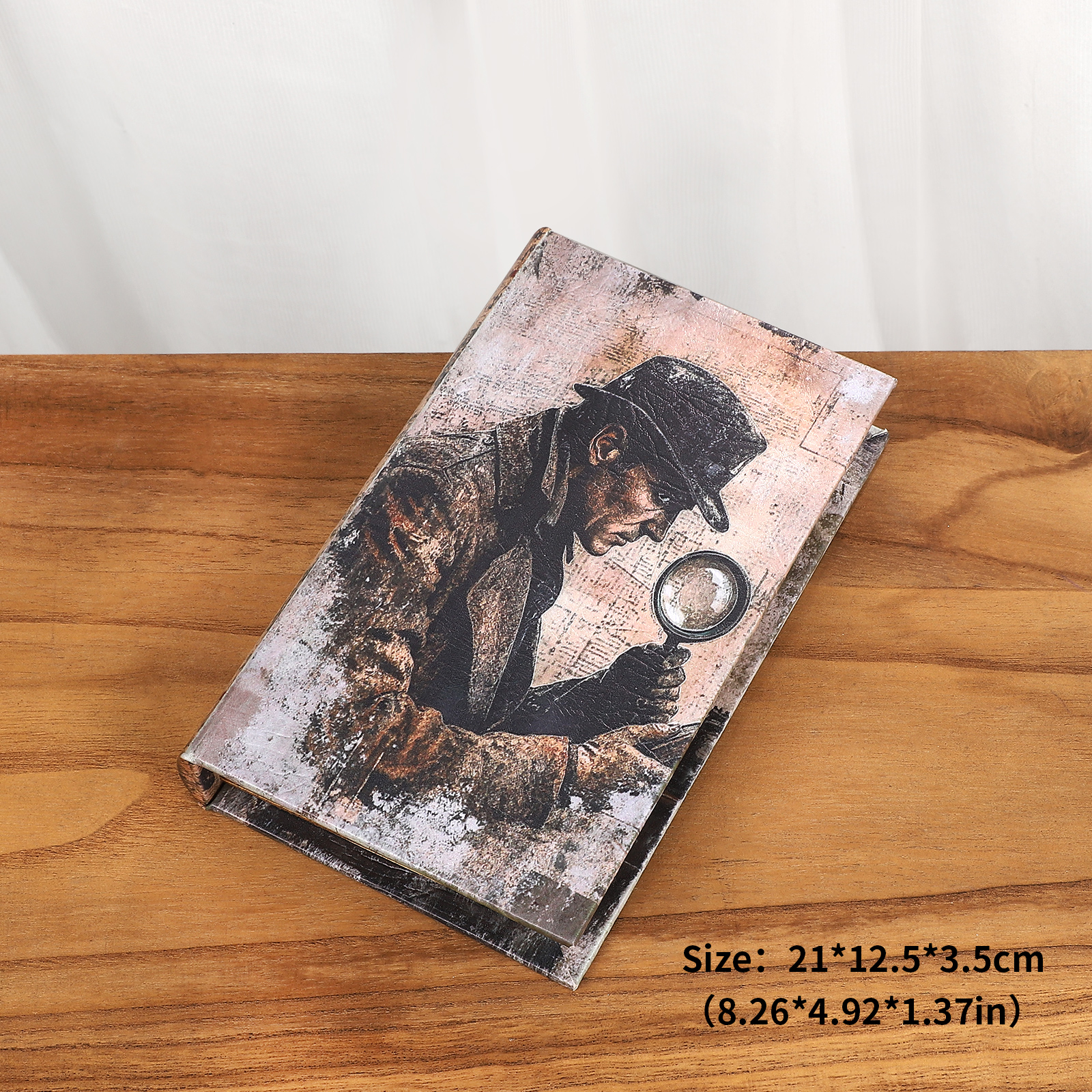 수납함 - 레트로 탐정 테마 시뮬레이션 책 보관함