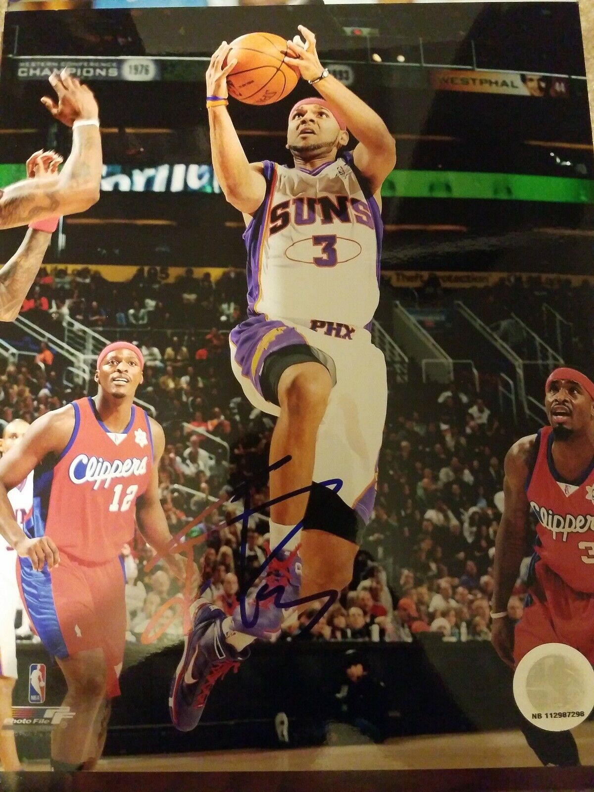 Jared Dudley signed Autographed Auto Phoenix Suns 8x10 Photo Poster painting