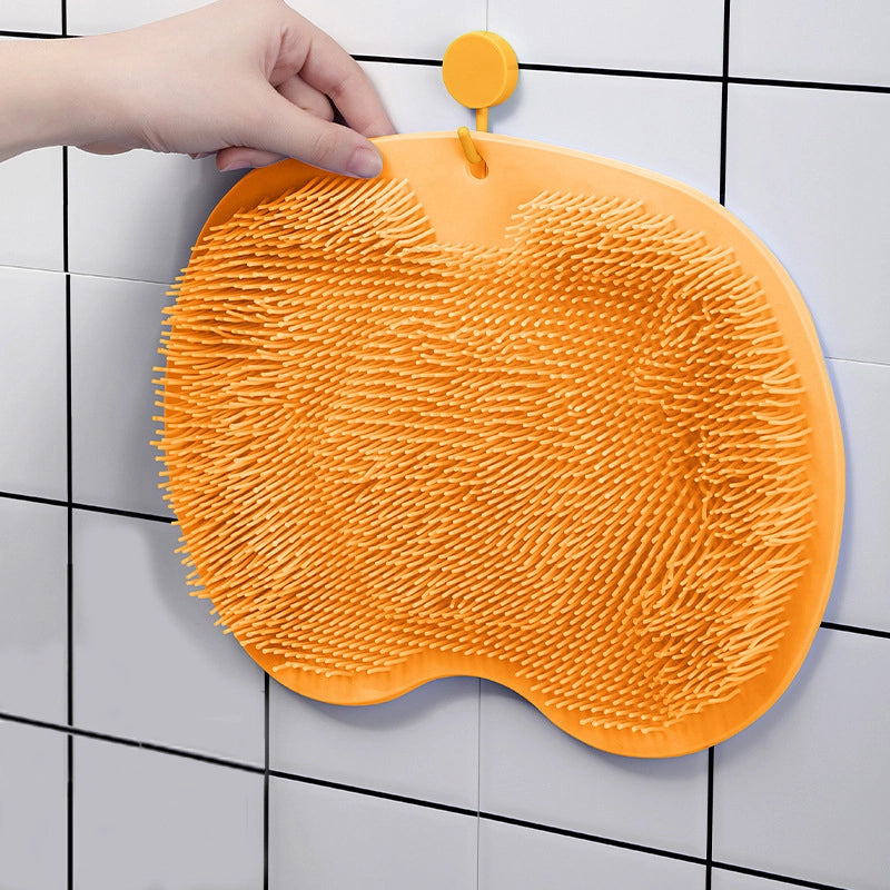 Minimalist Solid Color TPR Bath Brush