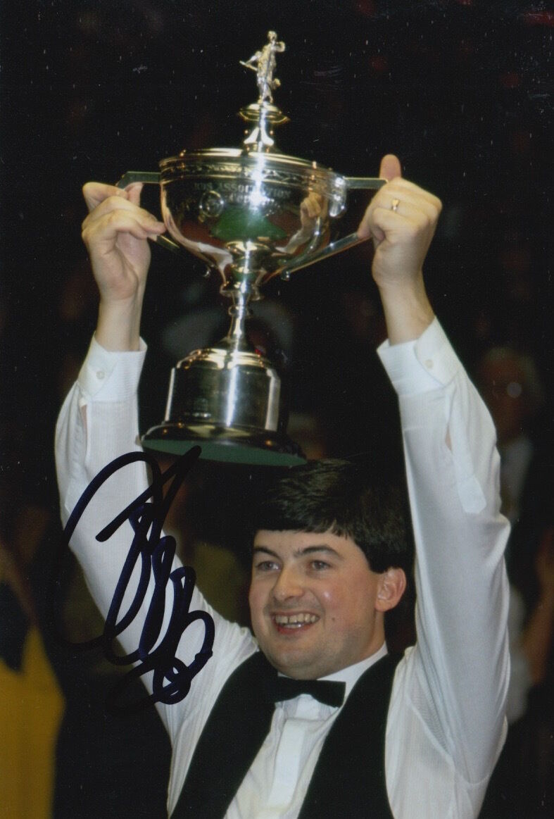 JOHN PARROTT HAND SIGNED 6X4 SNOOKER Photo Poster painting PROOF 8.