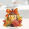 Candle Diamond Dot Painting Ornament DIY Double Sided Acrylic Stand
