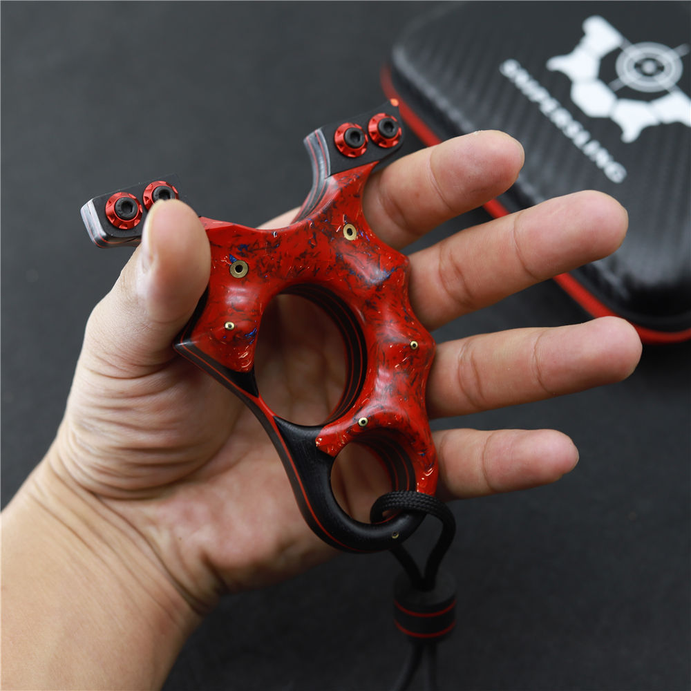 Snipersling slingshots: S-Vortex G5 OTT Slingshot 100% Handmade For Hunting, Customize acceptable