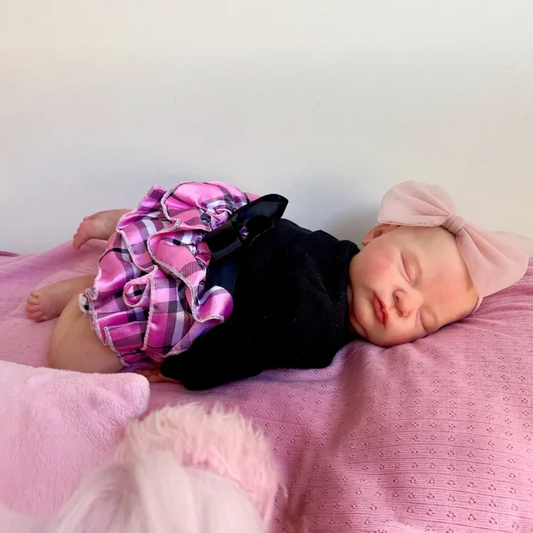 12"&16" Full Platinum Solid Silicone Sleeping Baby Doll Boy or Girl Beinsa and Tarima：Realistic Reborn Baby Dolls By Rsgdolls®