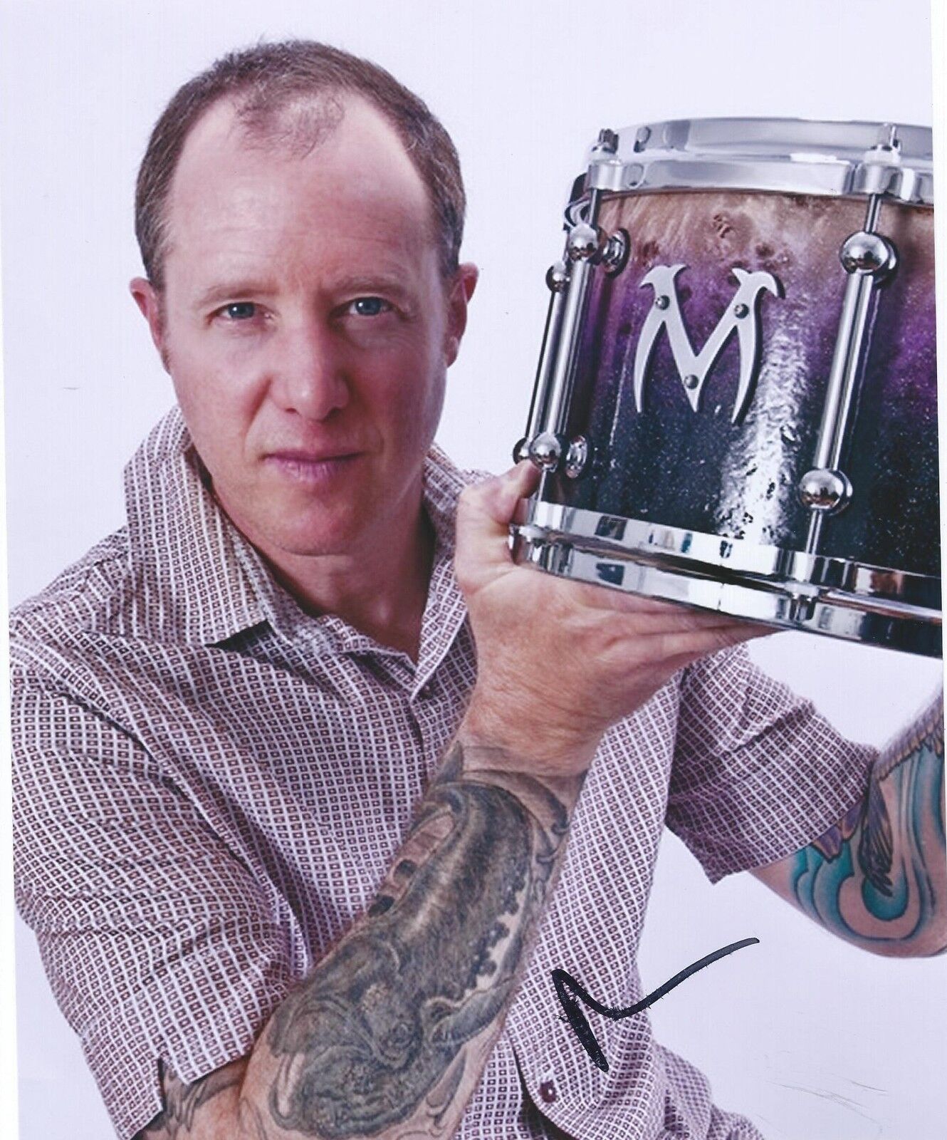 JACK IRONS ORIGINAL RED HOT CHILI PEPPERS DRUMMER SIGNED 8X10 Photo Poster painting PEARL JAM 3