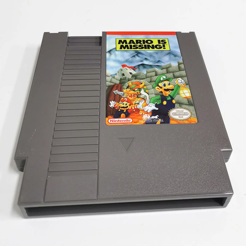 Mario Is Missing! For Nintendo NES - 8 Bit Game Cartridge
