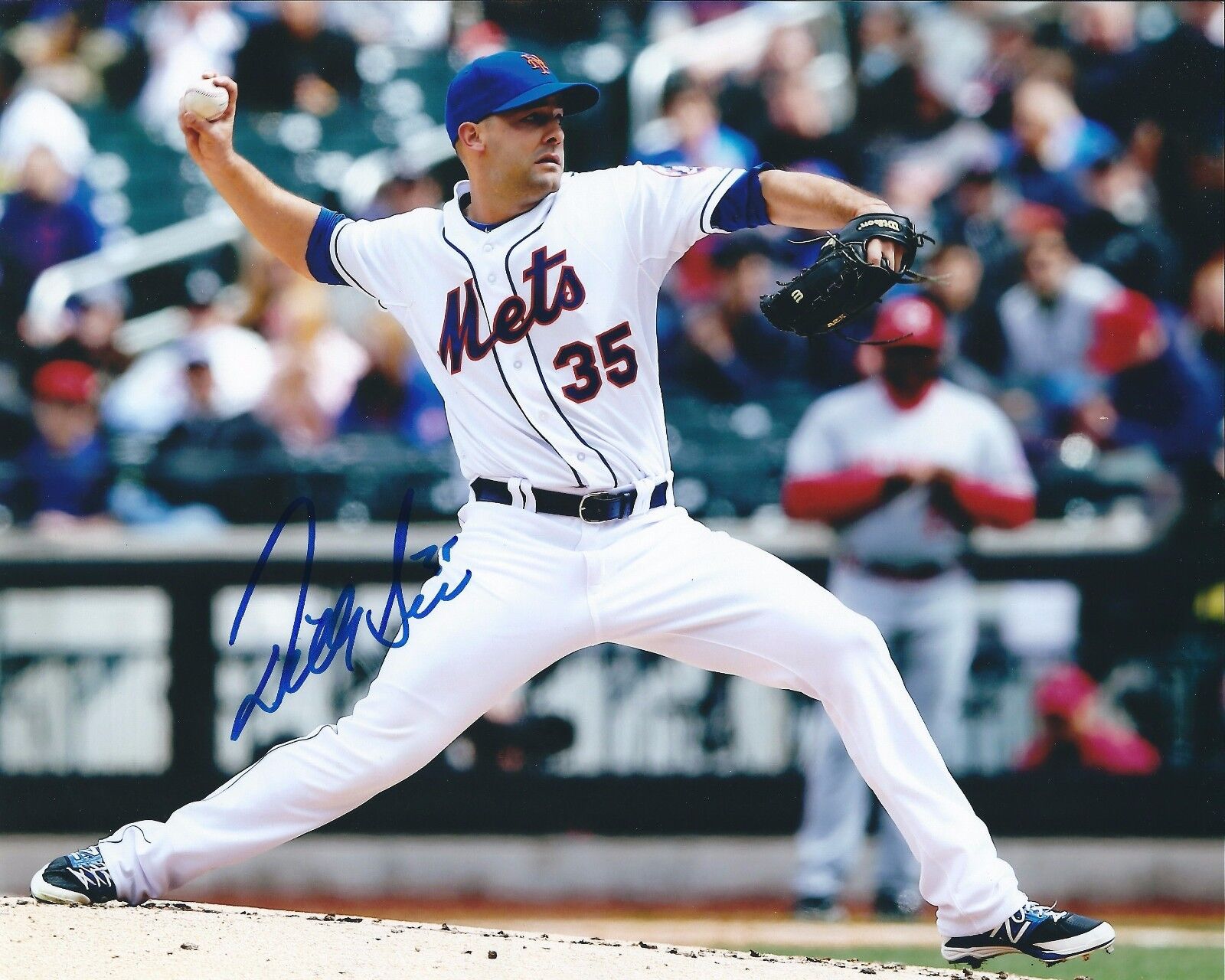 Signed 8x10 DILLON GEE NEW YORK METS Autographed Photo Poster painting - COA