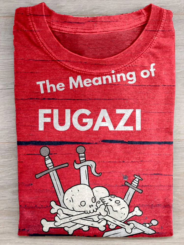 Eagerlys Fugazi T-shirt Eagerlys