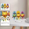 Double Sided Effect DIY Special Shaped Quirky Bird Desktop Diamond Art Kits