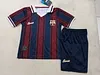 Joyfball 2025/2026 Kids Size  Barcelona Commemorative version Football Shirt 1:1 Thai Quality