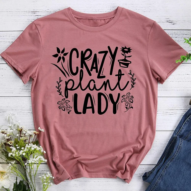 PSL Crazy plant lady Hiking Tees -011190