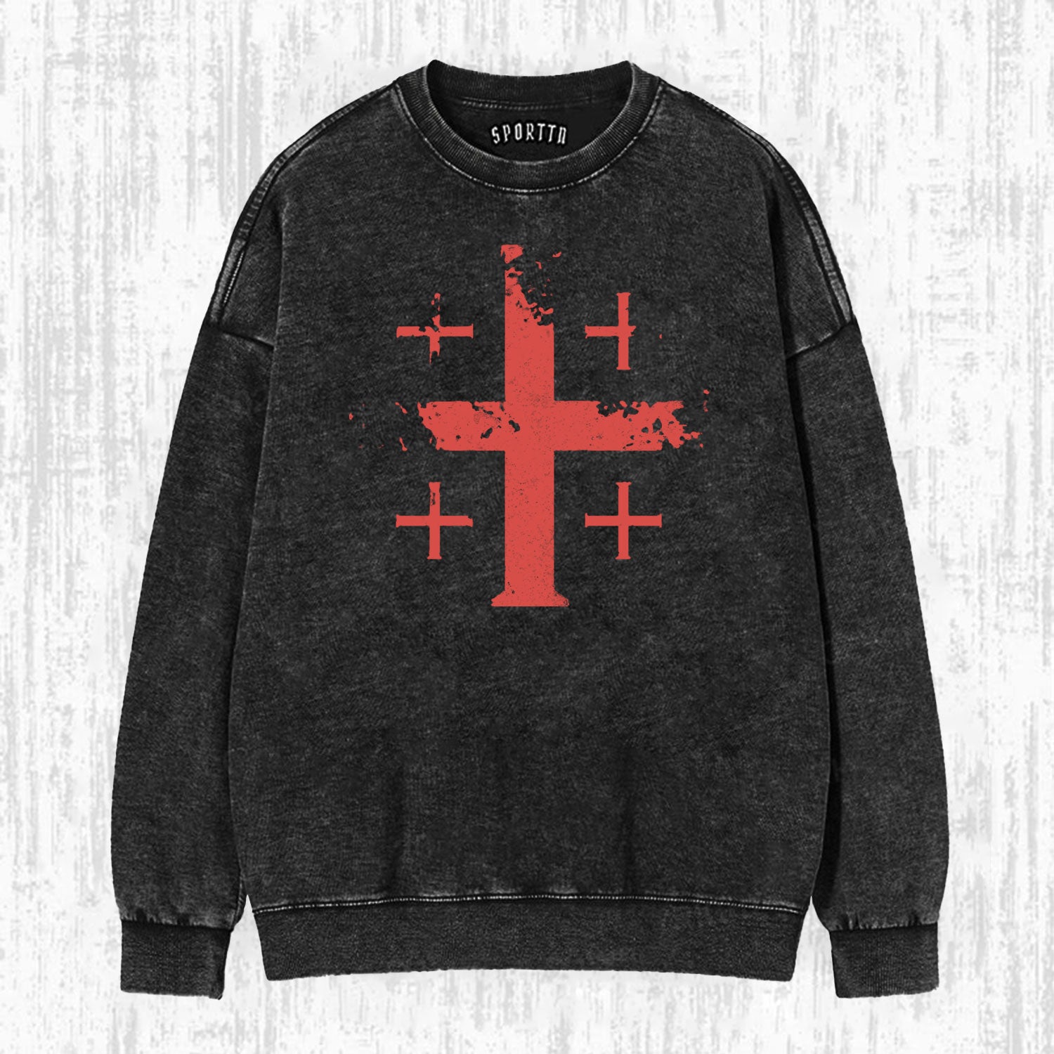 JERUSALEM CROSS VINTAGE T-SHIRT