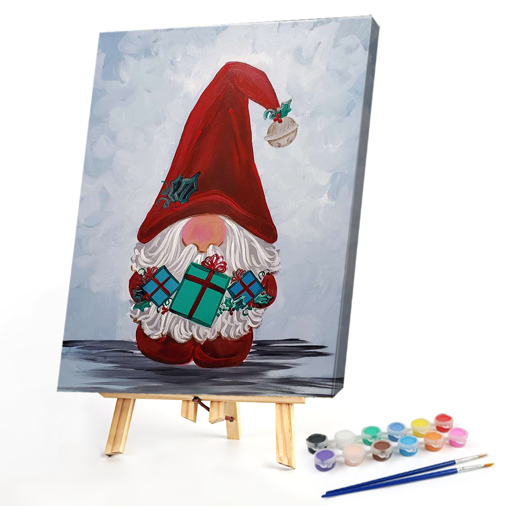 

40*50CM - Paint By Numbers - Red Gnome, 501 Original