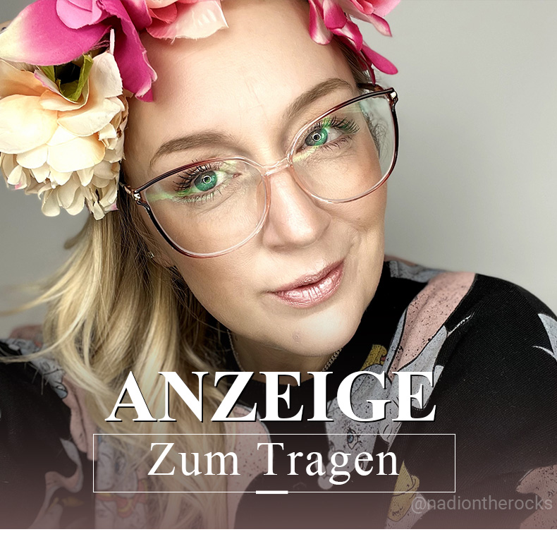 Cora Rot-Schwarz Cateye Brille