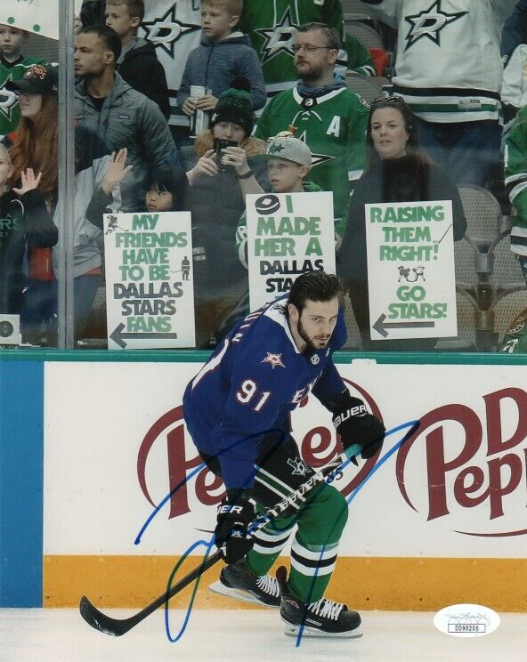 Dallas Stars Tyler Seguin Autographed Signed 8x10 NHL Photo Poster painting JSA COA