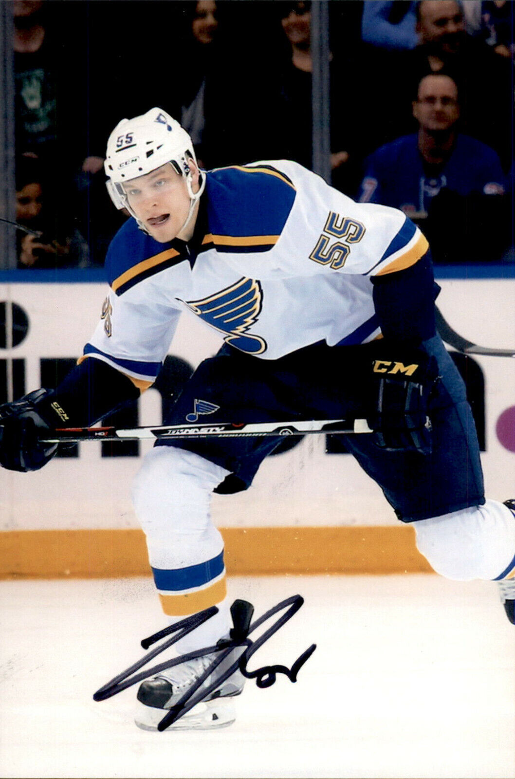 Colton Parayko SIGNED autographed 4x6 Photo Poster painting ST LOUIS BLUES #14