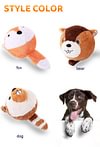 Interactive Dog Toys Plush Dog Toy Squeaky Crazy Bouncer Ball for Small and Medium Puppy to Self Play