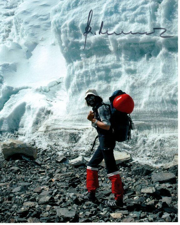 REINHOLD MESSNER Signed Autographed Photo Poster painting