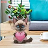 2D Flat DIY Cat Acrylic Shaking Head Diamond Painting Tabletop Ornaments Kit