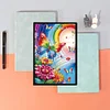 (US Local)Special Shaped Flower Butterfly Diamond Painting Journal Notebook Kit