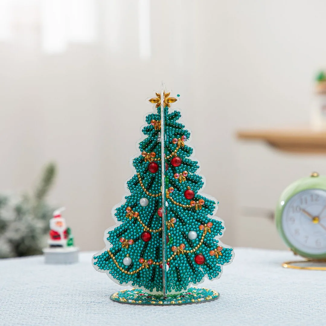 3D Double-sided Christmas Tree Ornaments