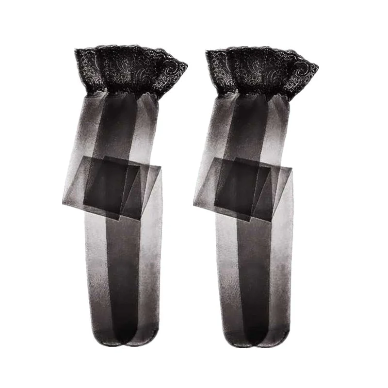 Varsbaby ladies sexy solid breathable transparent beauty legs stockings thin for women 2 pairs/lot