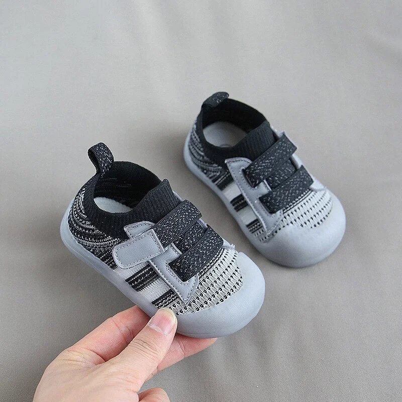 ZZFABER Soft Baby Toddler Shoes Child Mesh Breathable Sneakers Infant Anti-Slip Flexible Casual Shoes for Babies Girls Boys