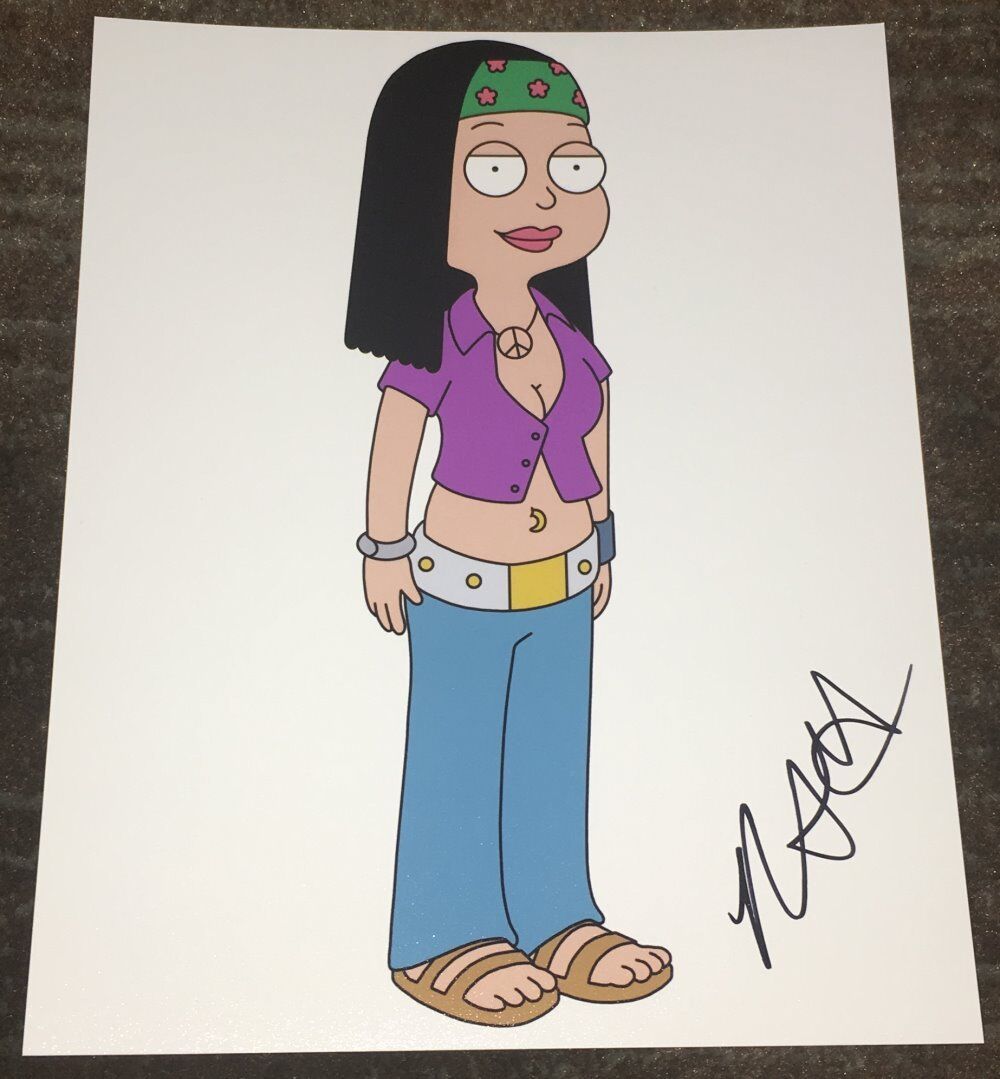 RACHAEL MACFARLANE SIGNED AUTOGRAPH AMERICAN DAD HAYLEY 8x10 Photo Poster painting w/EXACT PROOF