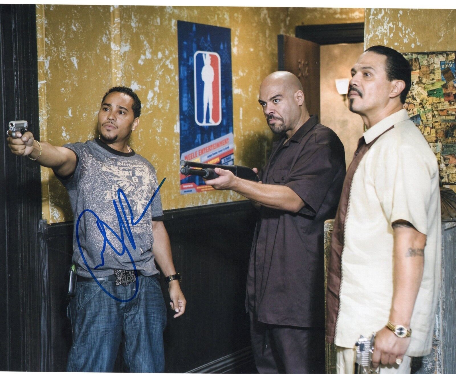 Emilio Rivera Sons of Anarchy TV Show Marcus Alvarez Signed 8x10 Photo Poster painting w/COA #2