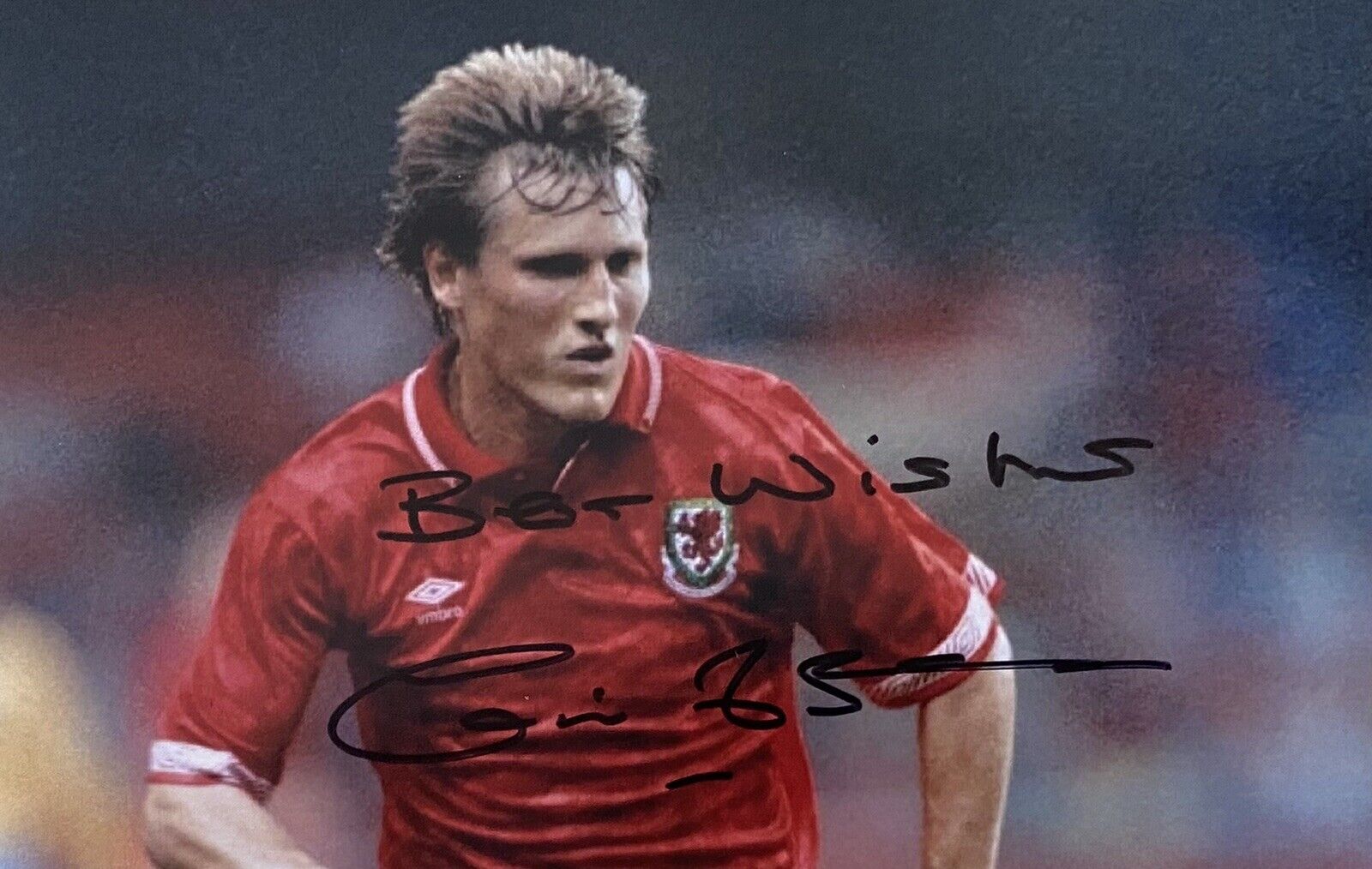 Colin Pascoe Genuine Hand Signed Wales 6X4 Photo Poster painting