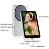 Phone Vlog Selfie Monitor Screen Magnetic Back Camera Monitor with Remote Control 3 Levels of Brightness Compatible for Android & iPhone