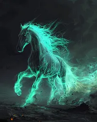 Phantom Stallion - Diamond Painting