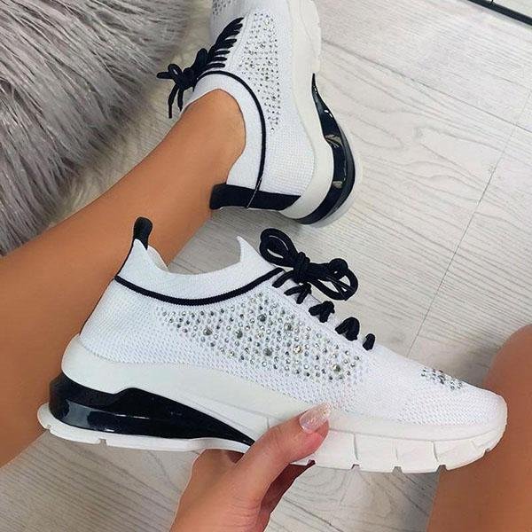 Women Sneakers Platform Shoes Female Flats Solid Casual Spring Summer 2021 New Fashion Women's Vulcanized Shoes Running Sneakers