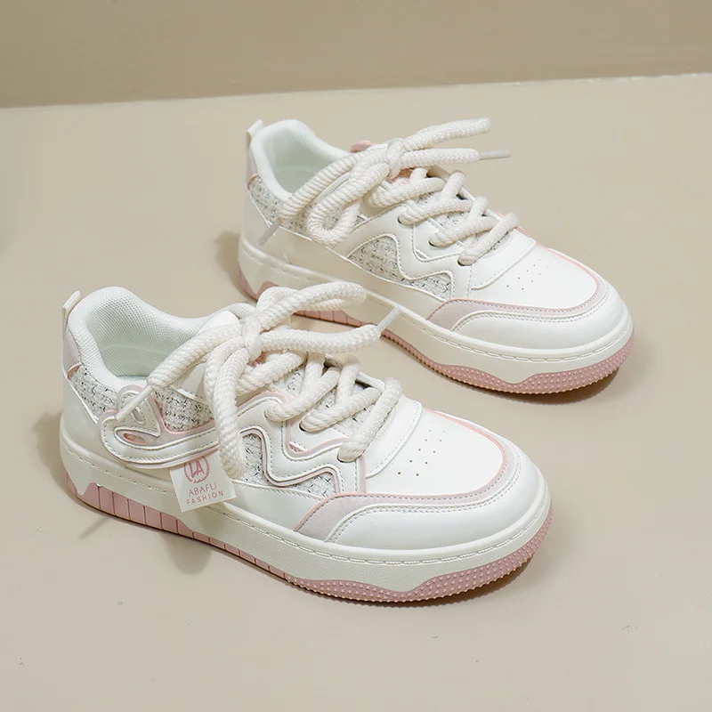 Tanguoant Tanguoant White Shoes Female 2024 New Summer Student Korean Version Casual Ins Trendy Platform Fashion Shoes ZY2029