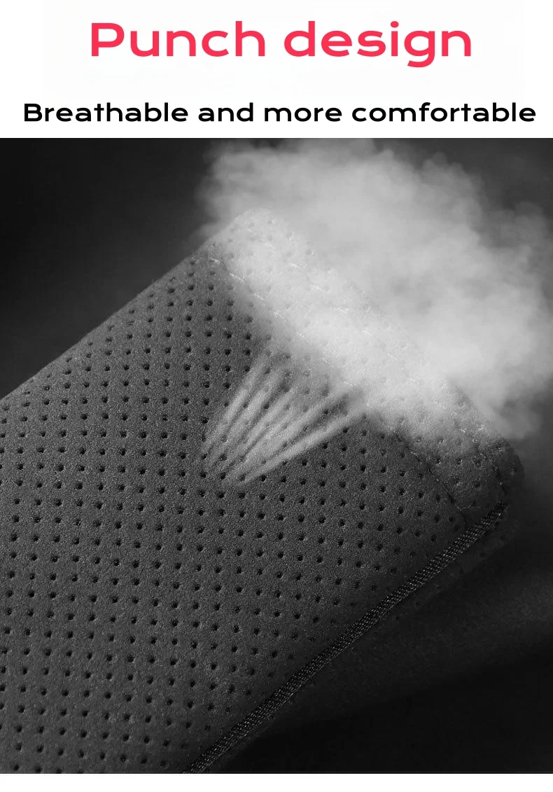 Suede punched car seat belt shoulder cover（2PCS）