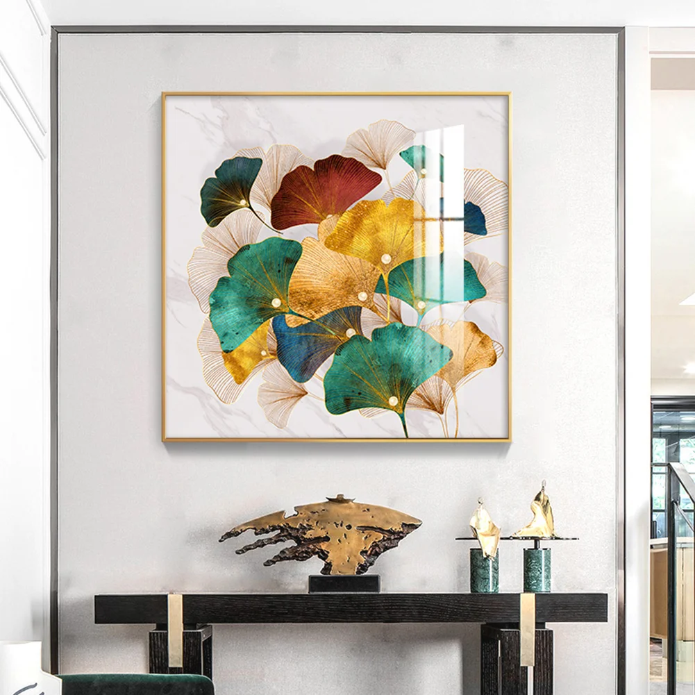 11ct Stamped Cross Stitch - Ginkgo Leaf(50*50cm)