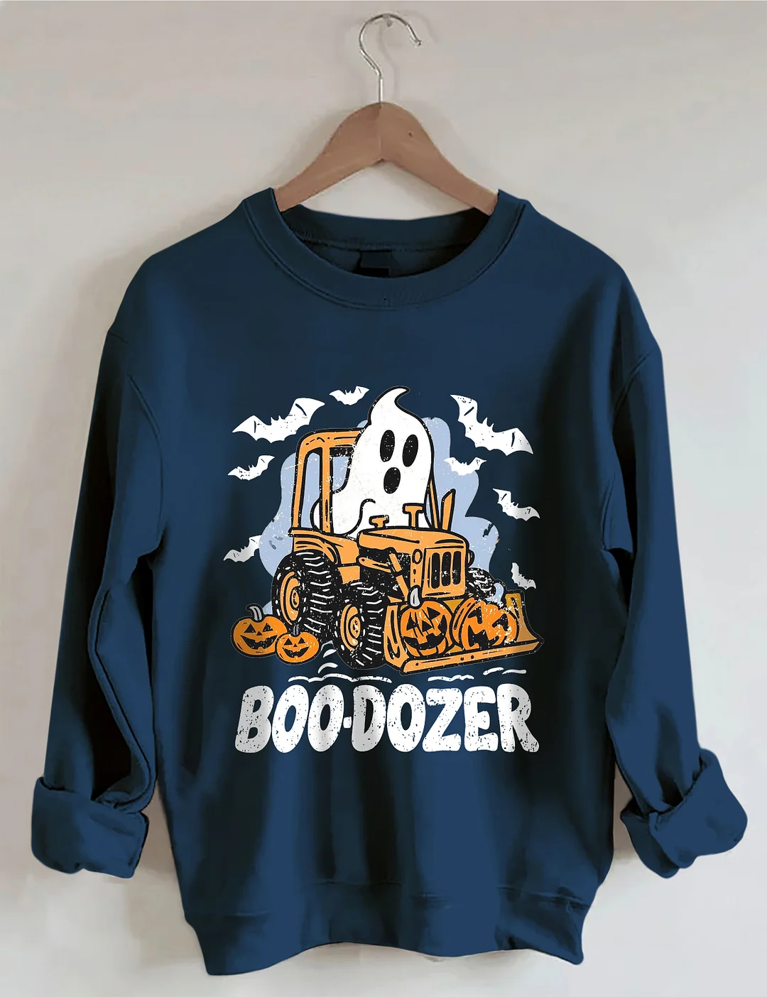 Funny Halloween Construction Sweatshirt