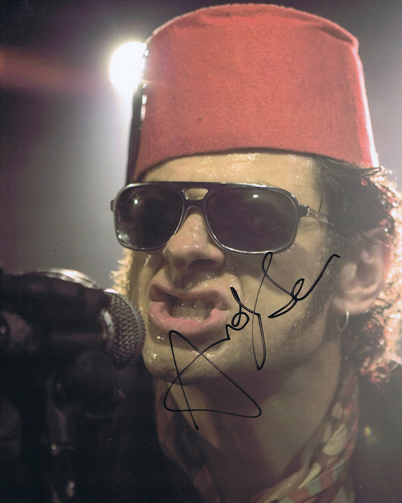 Andy Serkis SIGNED Autograph as Ian Dury 10x8 Photo Poster painting AFTAL COA British Movie Star