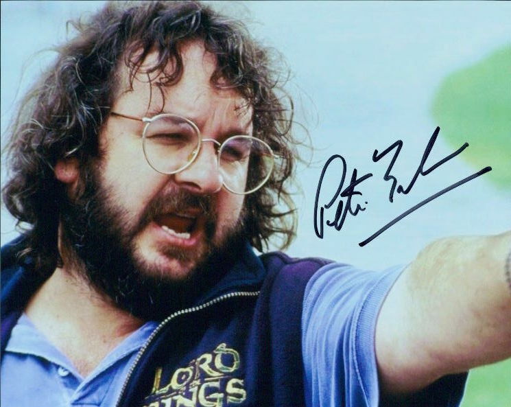 Peter Jackson (Lord of the Rings) in-person signed 8x10 Photo Poster painting COA