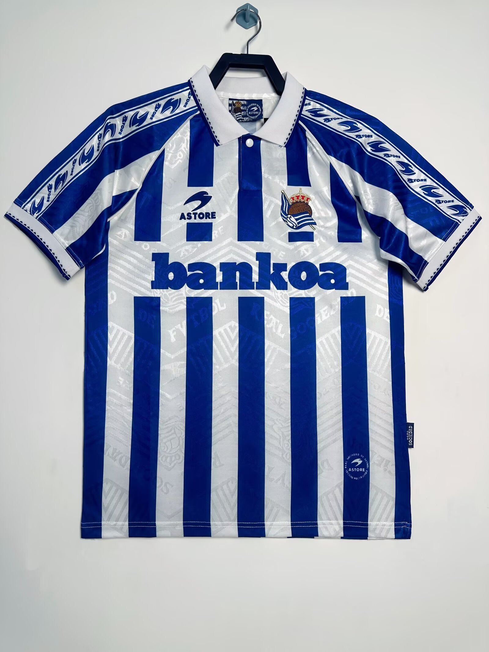 1994/1995 Retro Real Sociedad Home Football Jersey