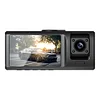 3 Channel Car DVR HD 1080P 2.0inch IPS 3-Lens Vehicle Dash Cam Auto Dashcam