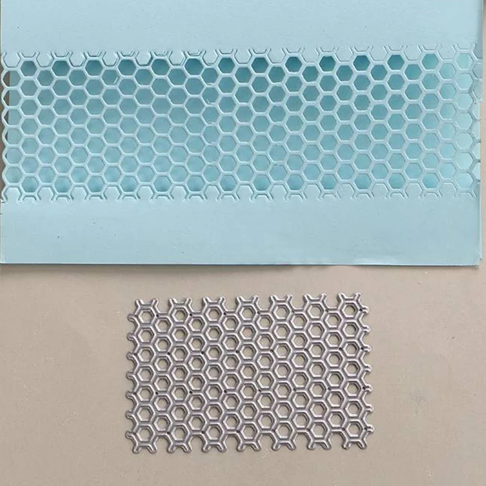 Honeycomb Fish scale hollow Metal Cutting Dies Scrapbooking New Craft Album Stamps Embossing For Card Making Stencil Frame