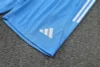 Real Madrid 25-26 Short-sleeve Tracksuit White with light blue Chandal