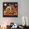 Diamond Painting - Partial Special Shaped Drill - Halloween Pumpkin(Canvas|30*30cm)