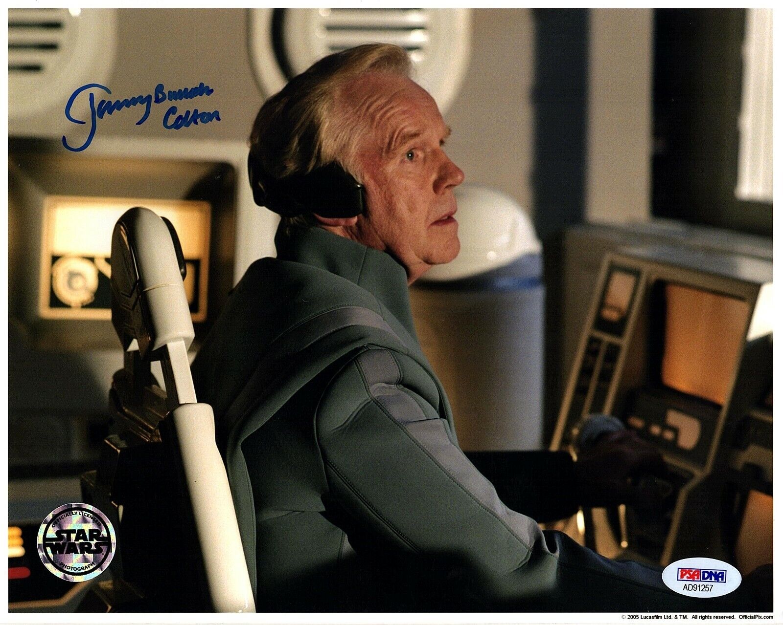 JEREMY BULLOCH Signed Auto Cpt. Colton