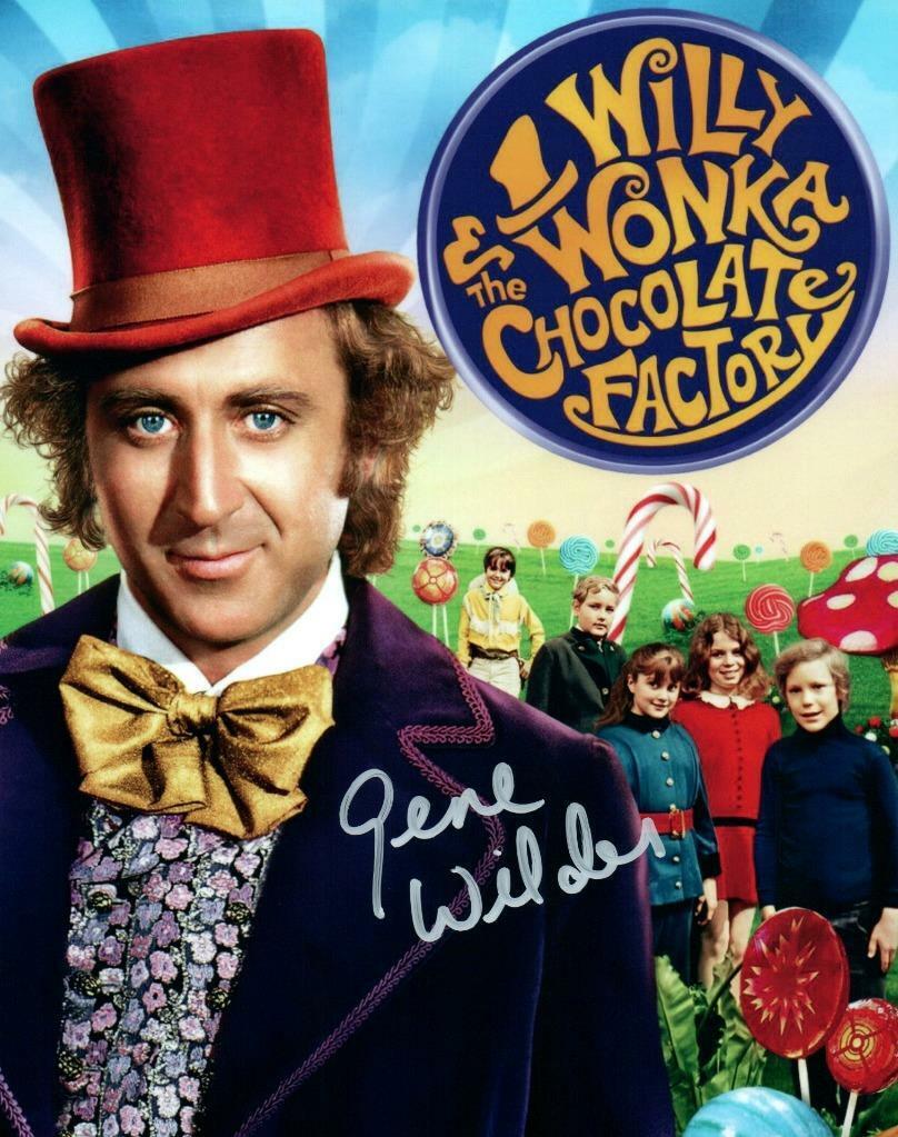 Gene Wilder signed 8x10 Photo Poster painting Picture autographed with COA