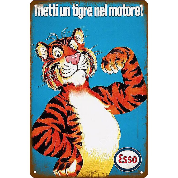 Tiger - Vintage Tin Signs/Wooden Signs - 20*30cm/30*40cm
