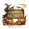 Acrylic Halloween Diamond Painting Desktop Ornaments Kit Home Bedroom Decoration